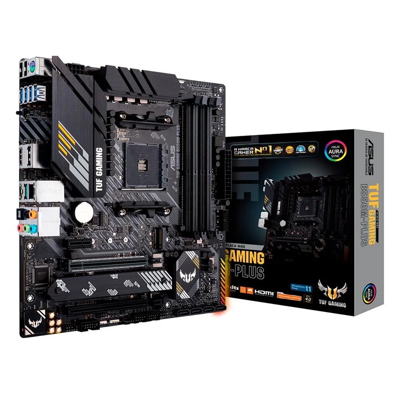 PLACA MAE ASUS P/AMD AM4 B550M-PLUS TUF