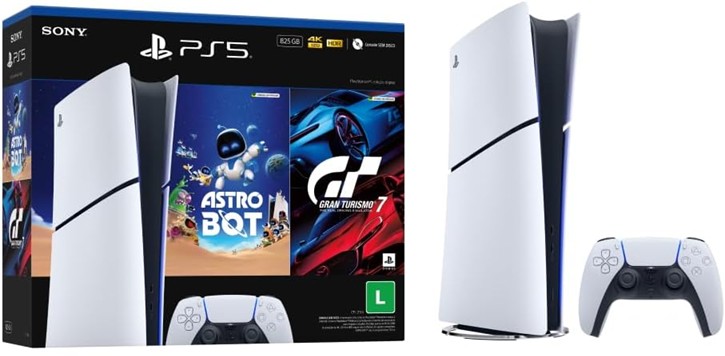 CONSOLE PS5 BUNDLE 2 DIGITAL 825GB