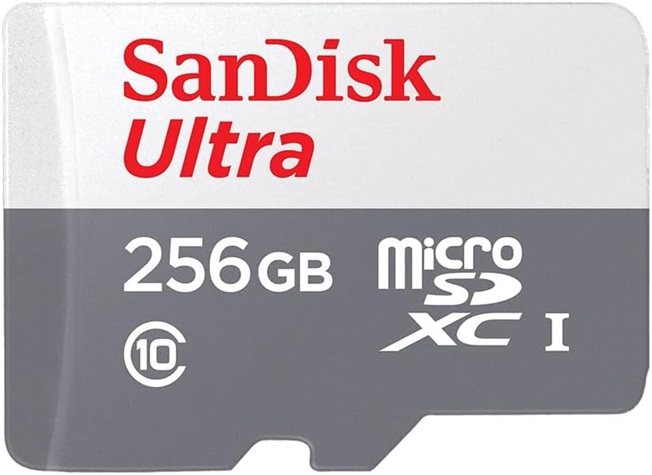 CARTAO MEM MICRO SD SANDISK ULTRA 256GB