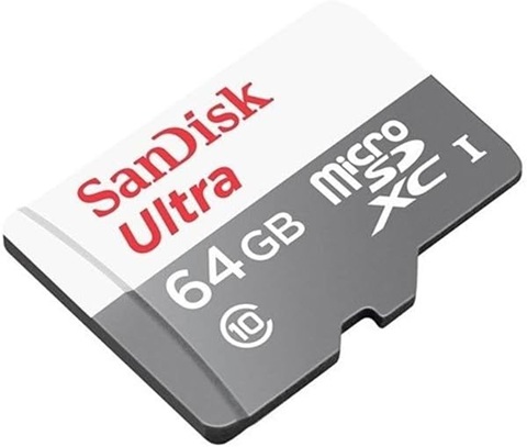 CARTÃO DE MEMÓRIA MICRO SD 64GB ULTRA SD