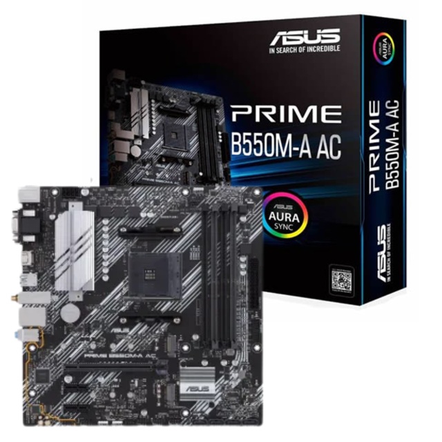 PLACA MAE ASUS PRIME B550M-A AC DDR4 AM4